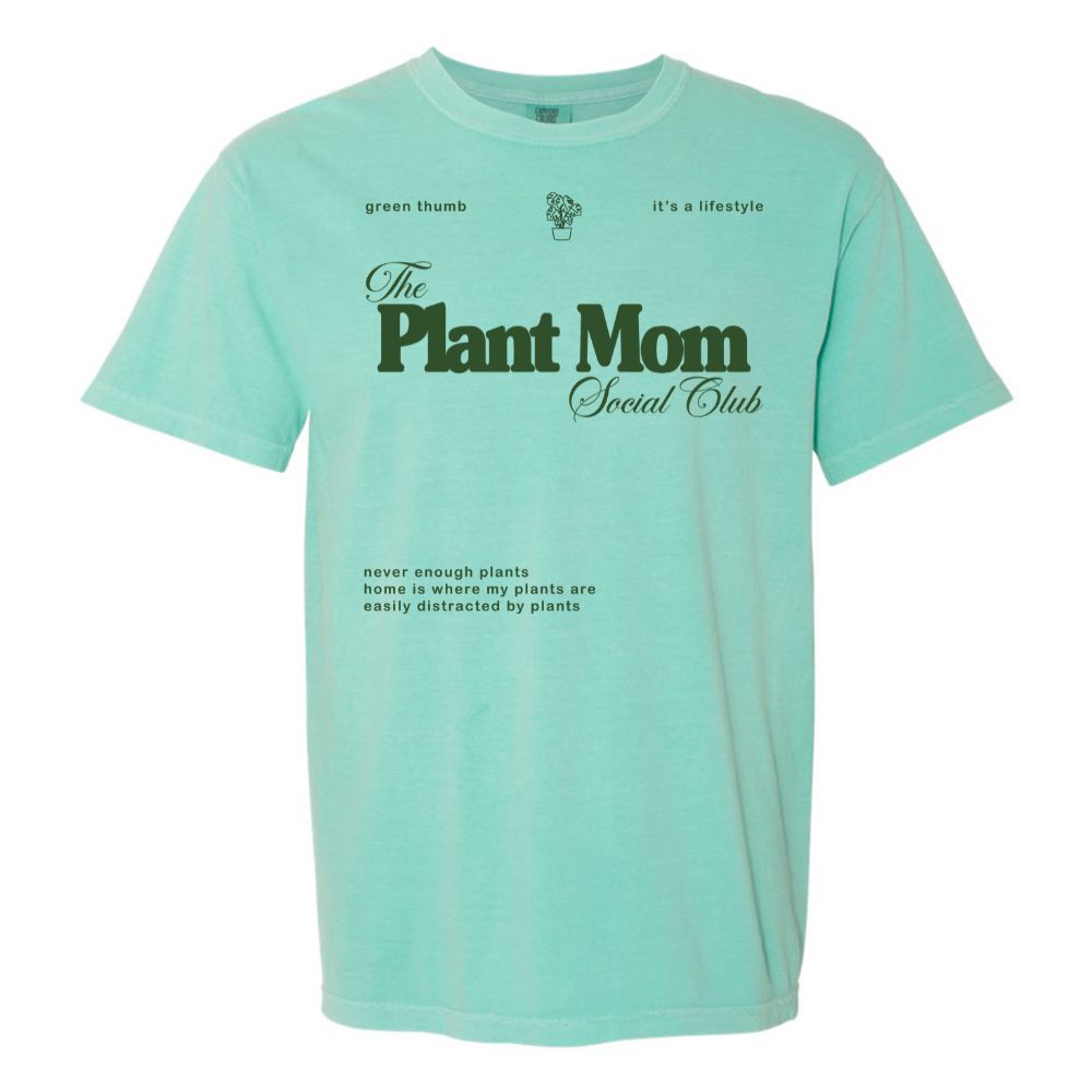 'Plant Mom Social Club' T-Shirt from United Monograms