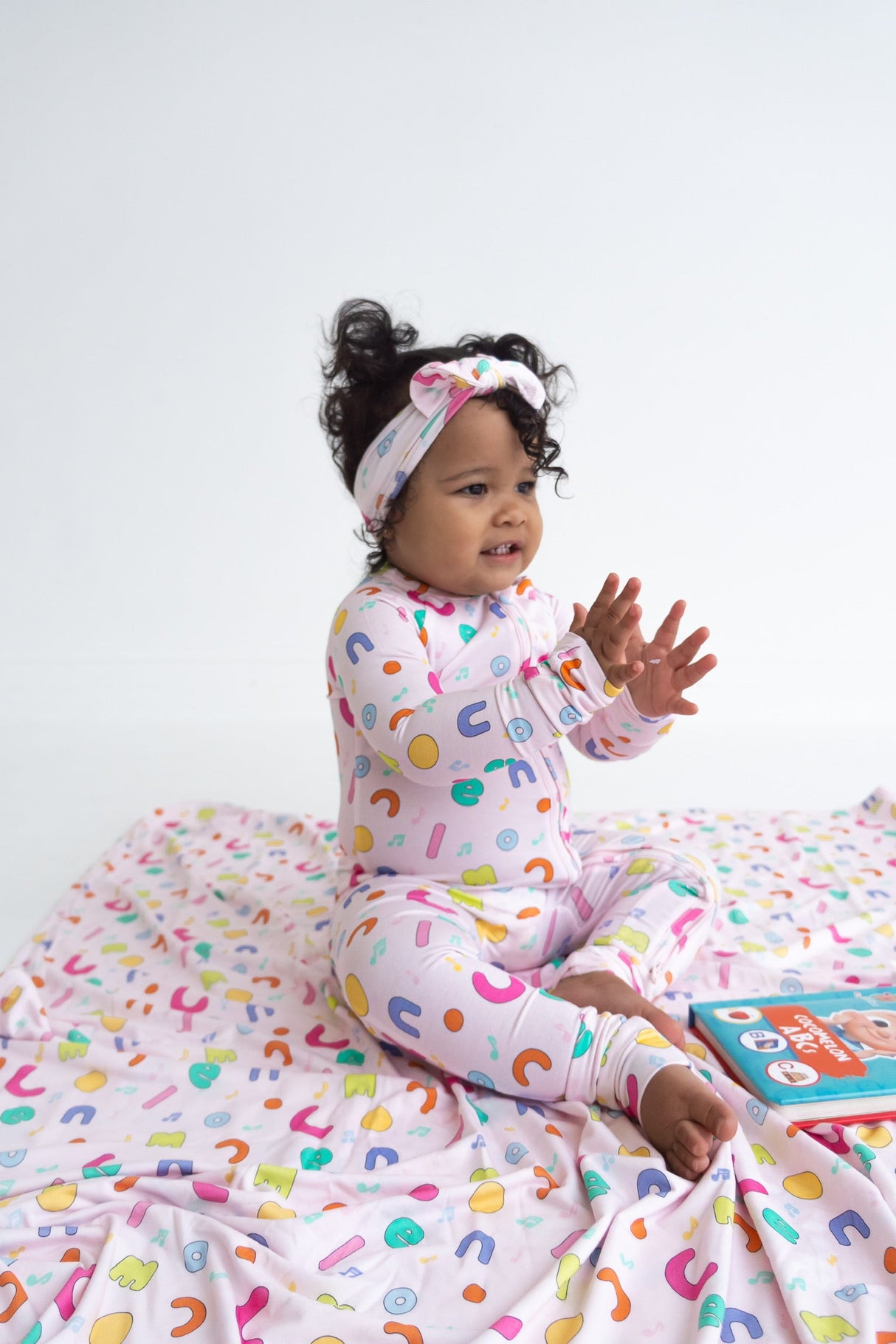 Dream Big Little Co x CoComelon ALPHABET DREAM ROMPER from DREAM BIG LITTLE CO