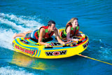 WOW Sports Macho 2 Person Towable Water Tube For Pool and Lake (16-1010)