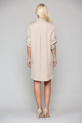 Taylor Tencel Shirt Tunic Dress from Joh Apparel