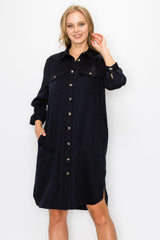 Taylor Tencel Shirt Tunic Dress from Joh Apparel