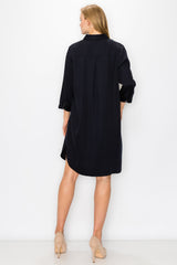 Taylor Tencel Shirt Tunic Dress from Joh Apparel