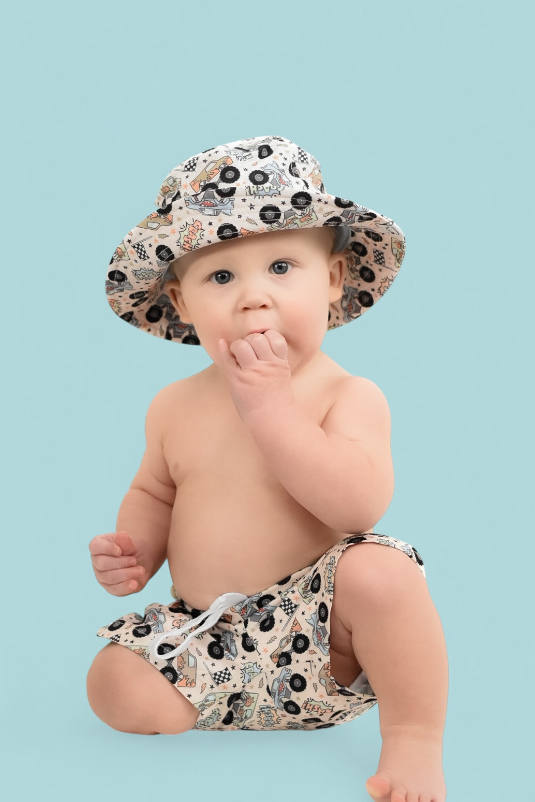 CRASH HARD BOY'S DREAM SWIM TRUNKS from DREAM BIG LITTLE CO