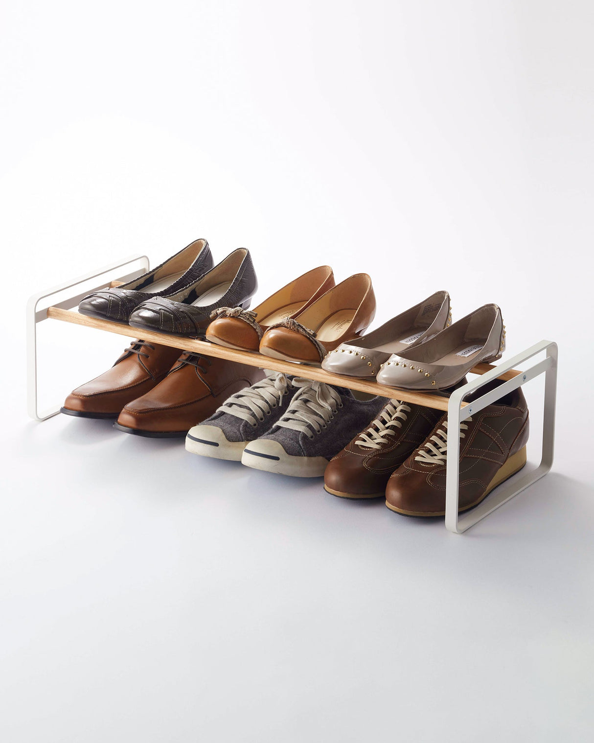 Stackable Shoe Rack (7" H)  - Steel from Yamazaki Home