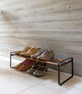 Stackable Shoe Rack (7" H)  - Steel from Yamazaki Home
