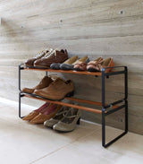 Stackable Shoe Rack (7" H)  - Steel from Yamazaki Home