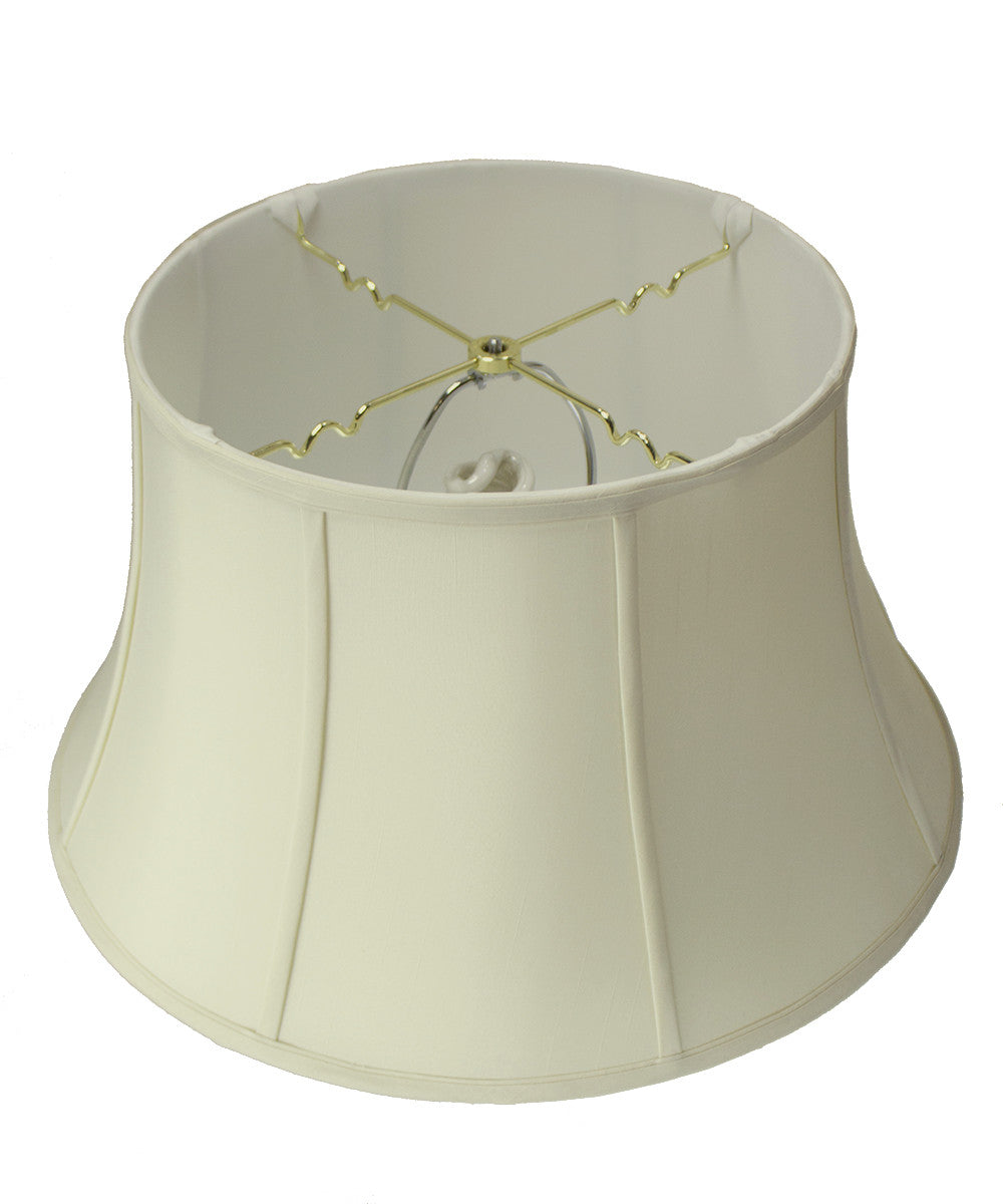 Egg Shell 19"W x 11"H Floor Shantung Lampshade From LampsUSA