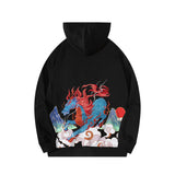 Demon Horse Embroidery Hoodie from Niepce Inc