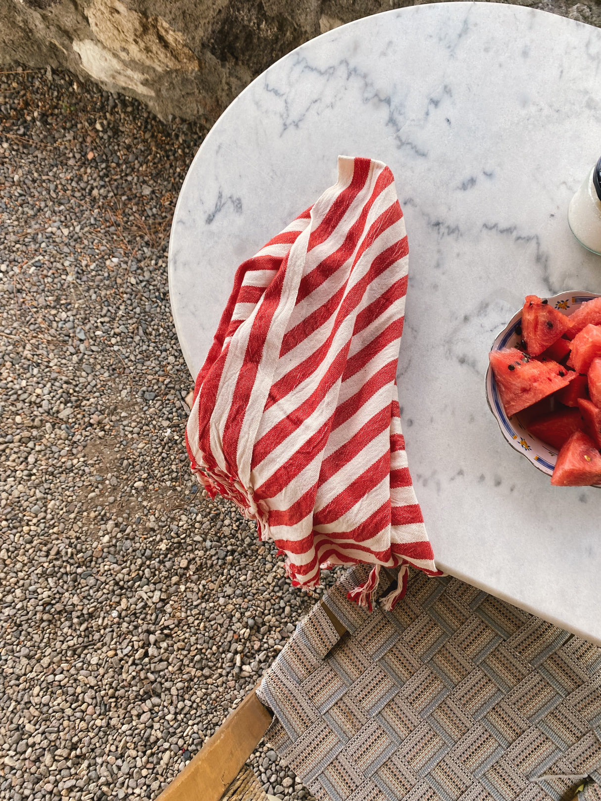 Girit Red Towel from Eastern Woven