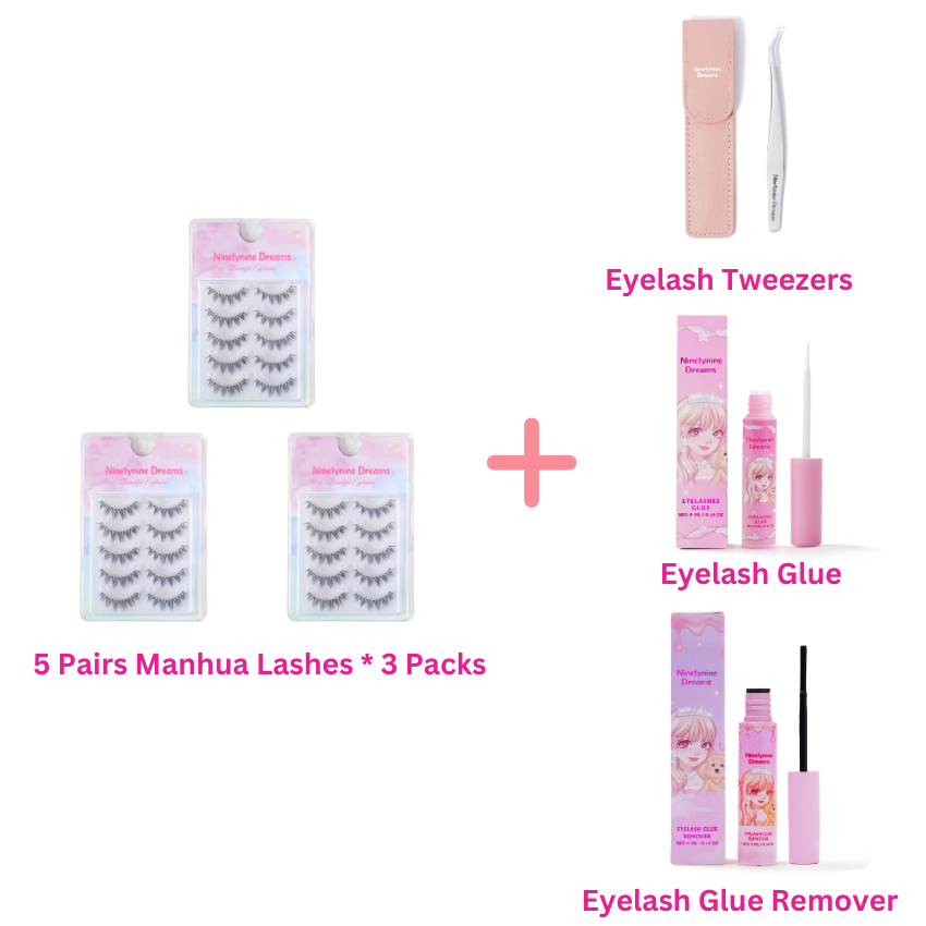 Manhua Lashes 5 Pairs from Ninetynine Dreams