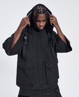 IBJ169 Paratrooper Short Sleeves Jacket from Niepce Inc