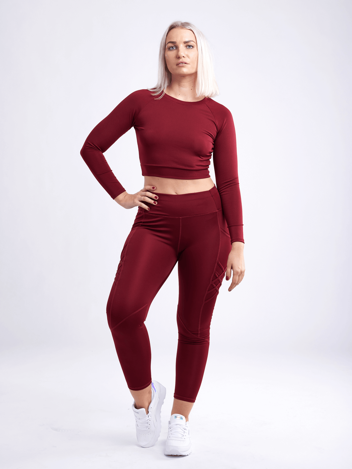 JupiterGear Long-Sleeve Crop Top from Jupiter Gear