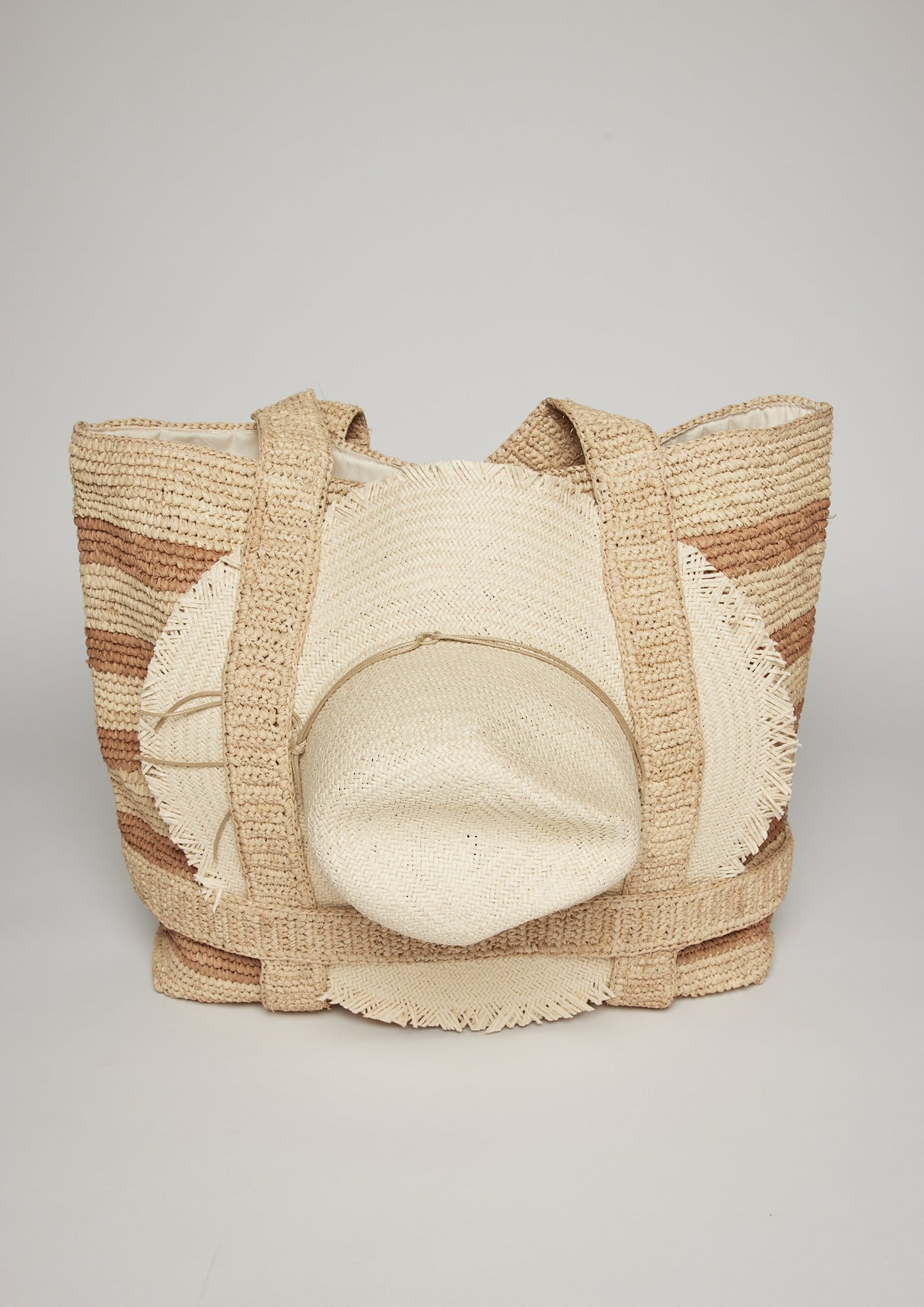 The Original Straw Traveler Bag from Hat Attack New York