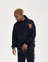 Devil Blood Embroidery Hoodie from Niepce Inc