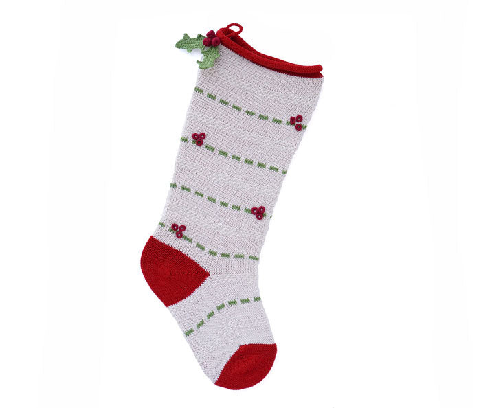 Holly Stocking from Melange Collection