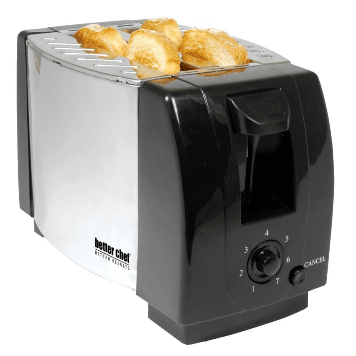 Better Chef 2-Slice Toaster with Pull-Out Crumb Tray from Jupiter Gear Home