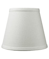 Empire Linen 8"W x 7"H Edison Clip On Lamp Shade Light Oatmeal from LampsUSA