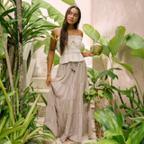 Stone Shipwrecked Maxi Skirt From LotusAndLuna