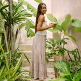 Stone Shipwrecked Maxi Skirt From LotusAndLuna