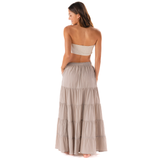 Stone Shipwrecked Maxi Skirt From LotusAndLuna