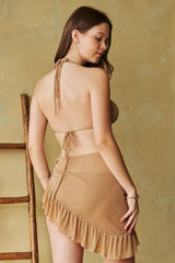 Davi & Dani Halter Skirt Bikini Swim Set from My Pampered Life Seattle