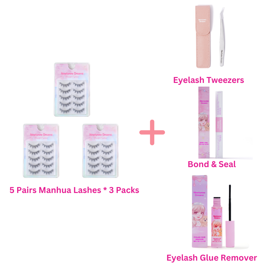 Manhua Lashes 5 Pairs from Ninetynine Dreams