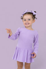 AMETHYST RIB DREAM BODYSUIT DRESS from DREAM BIG LITTLE CO