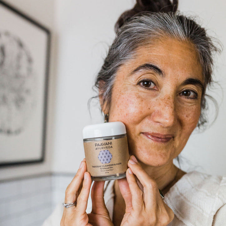 Tridoshic Skincare Ritual | Ayurvedic Facial for Balanced to Combination Skin from Paavani Ayurveda