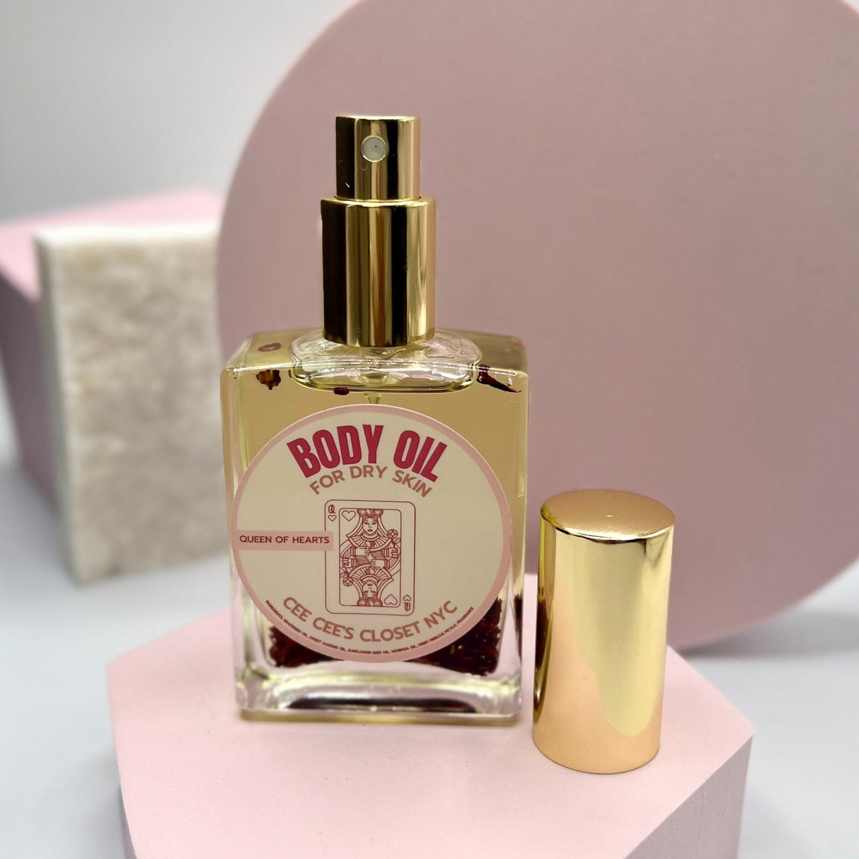 Scented Dry Body Oil from Cee Cee's Closet NYC