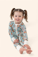 BASEBALL SMILEY DREAM ROMPER from DREAM BIG LITTLE CO