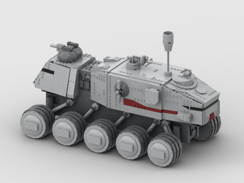 12306: UCS TURBO TANK HAVw A6 JUGGERNAUT TANK from REPUBLICBRICKS