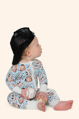 BASEBALL SMILEY DREAM ROMPER from DREAM BIG LITTLE CO