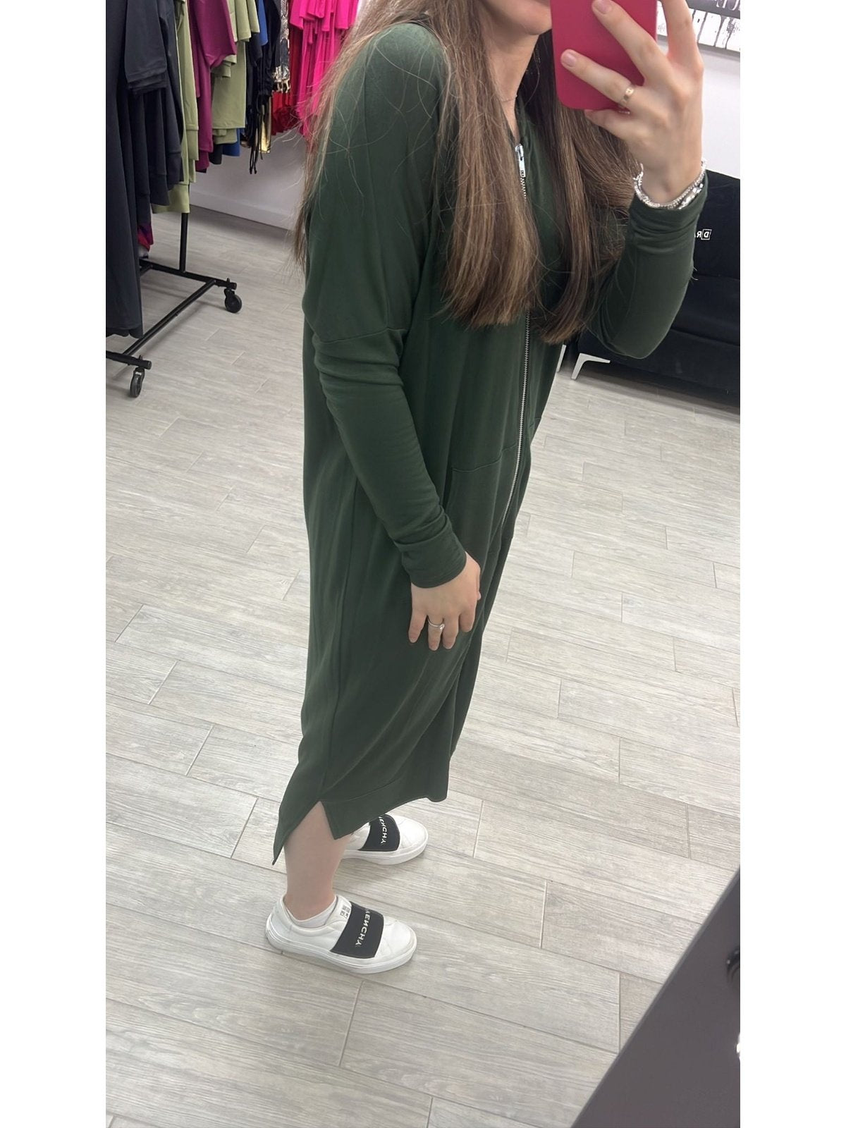 Easy Zip up Dress From Drama NYC Plus