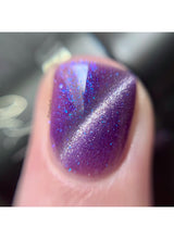 Galactic Night - Cats Eye Iridescent Gel Polish from UberChic Beauty