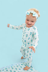 BLUE RIBBON BLOOMS DREAM RUFFLE ROMPER from DREAM BIG LITTLE CO