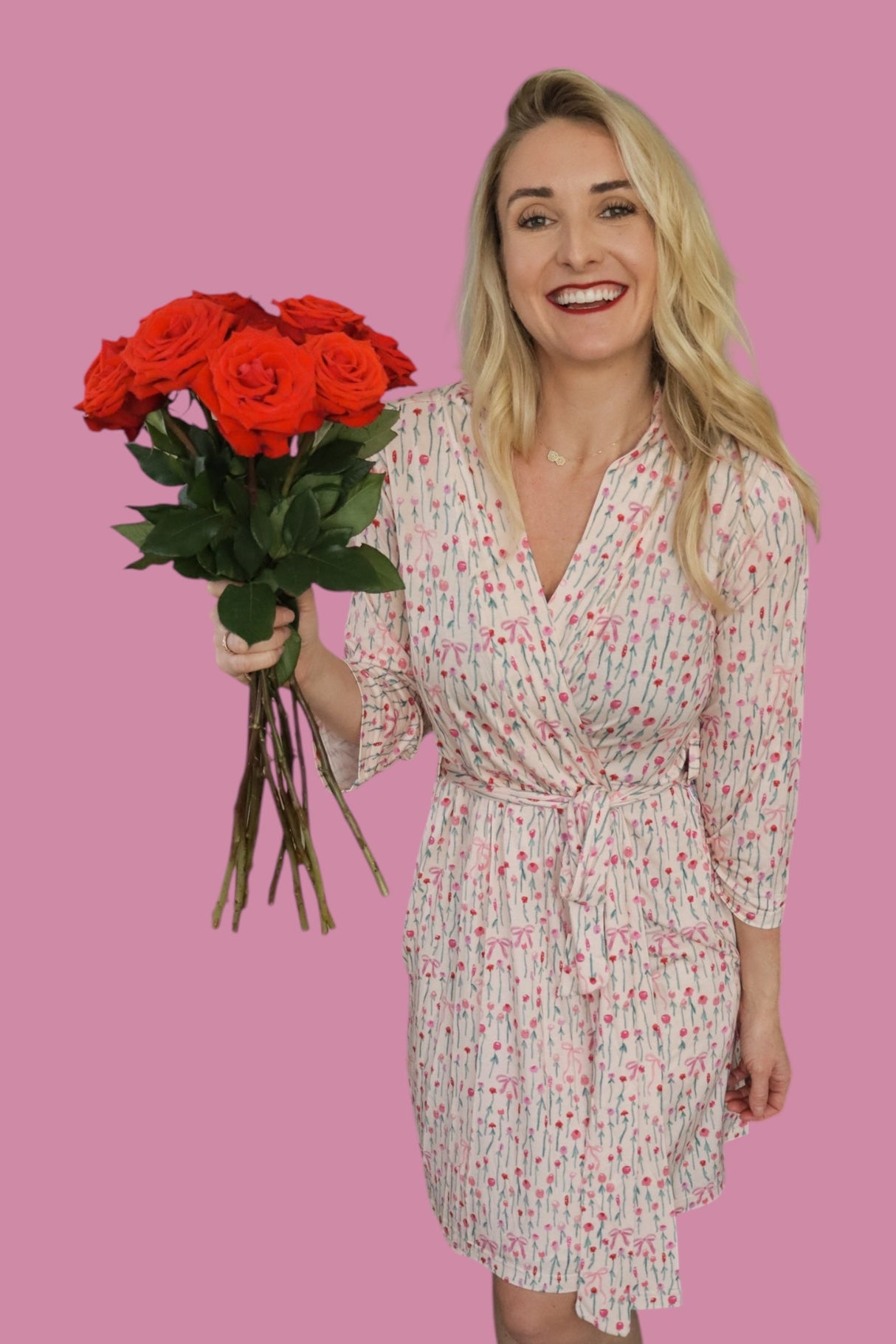BLOOMS & BOWS Women's Dream Robe from DREAM BIG LITTLE CO