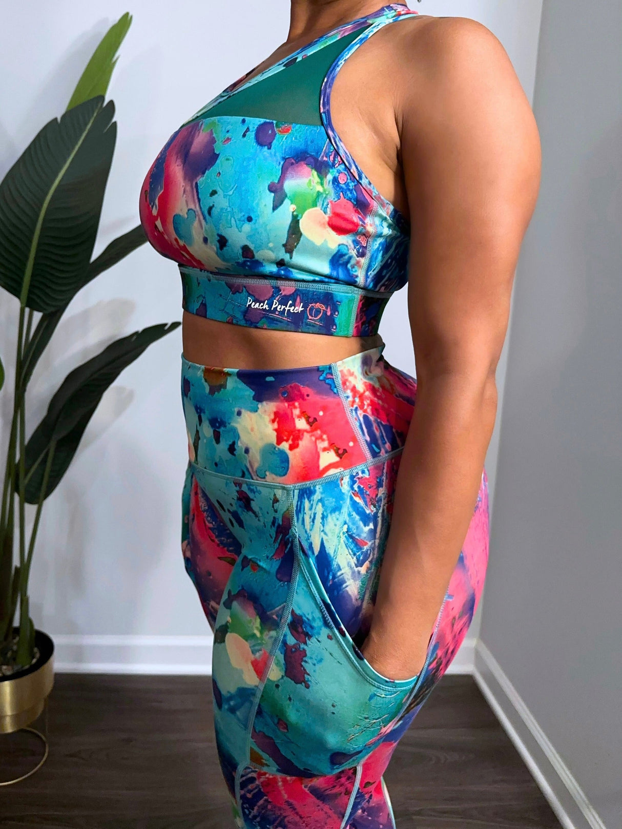 Picasso Workout Sports Bra from Peach Perfect