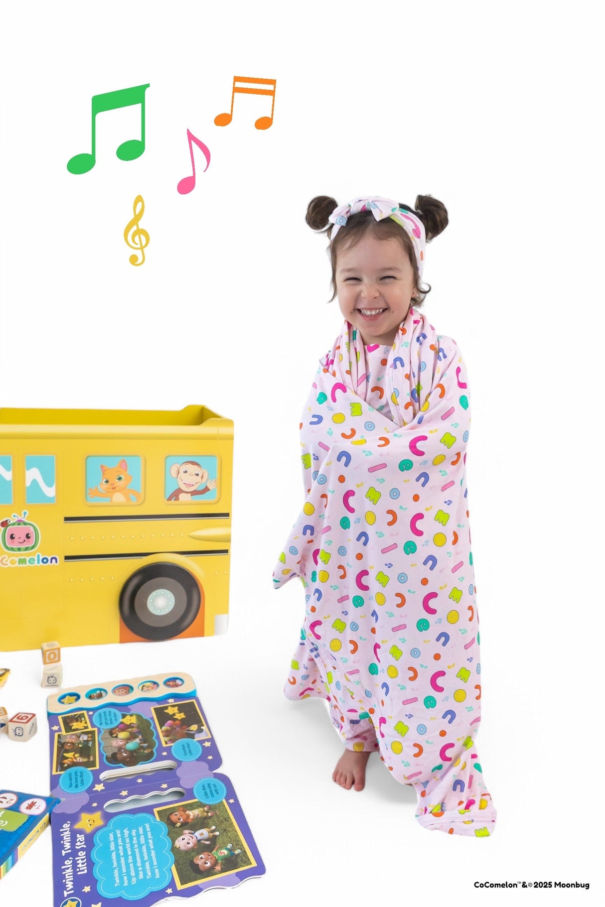 Dream Big Little Co x CoComelon ALPHABET DREAM BOW from DREAM BIG LITTLE CO