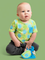 NEON SMILES DREAM POCKET TEE from DREAM BIG LITTLE CO