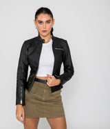 Women's Genesis PU Faux Leather Jacket From FAD
