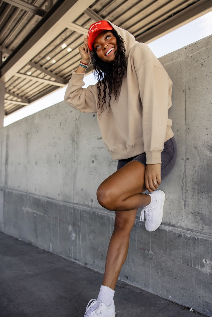 Beautiful Imperfections Smiley Hoodie from ROOLEE