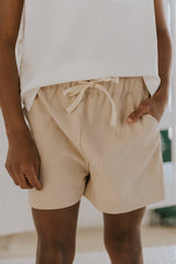 Mac Tie Waist Shorts from ROOLEE