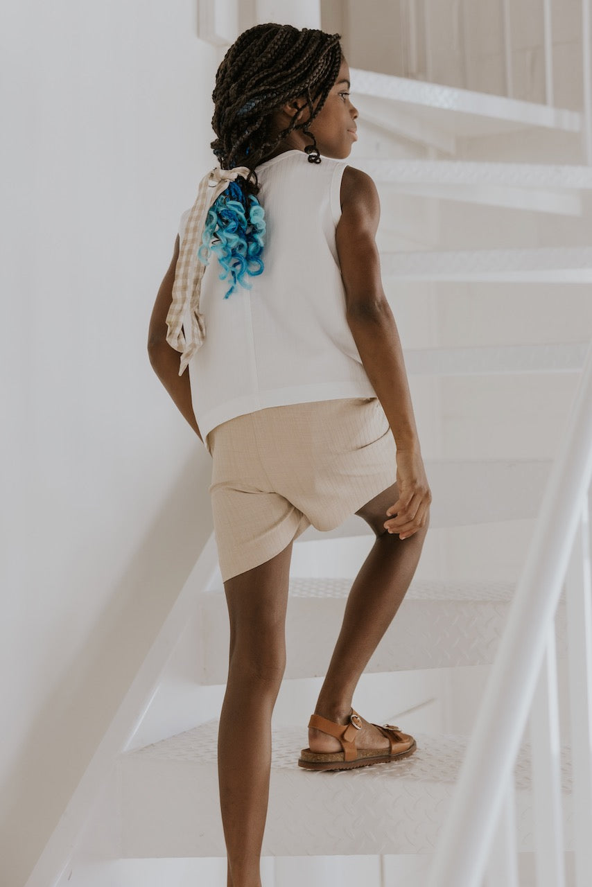 Mac Tie Waist Shorts from ROOLEE