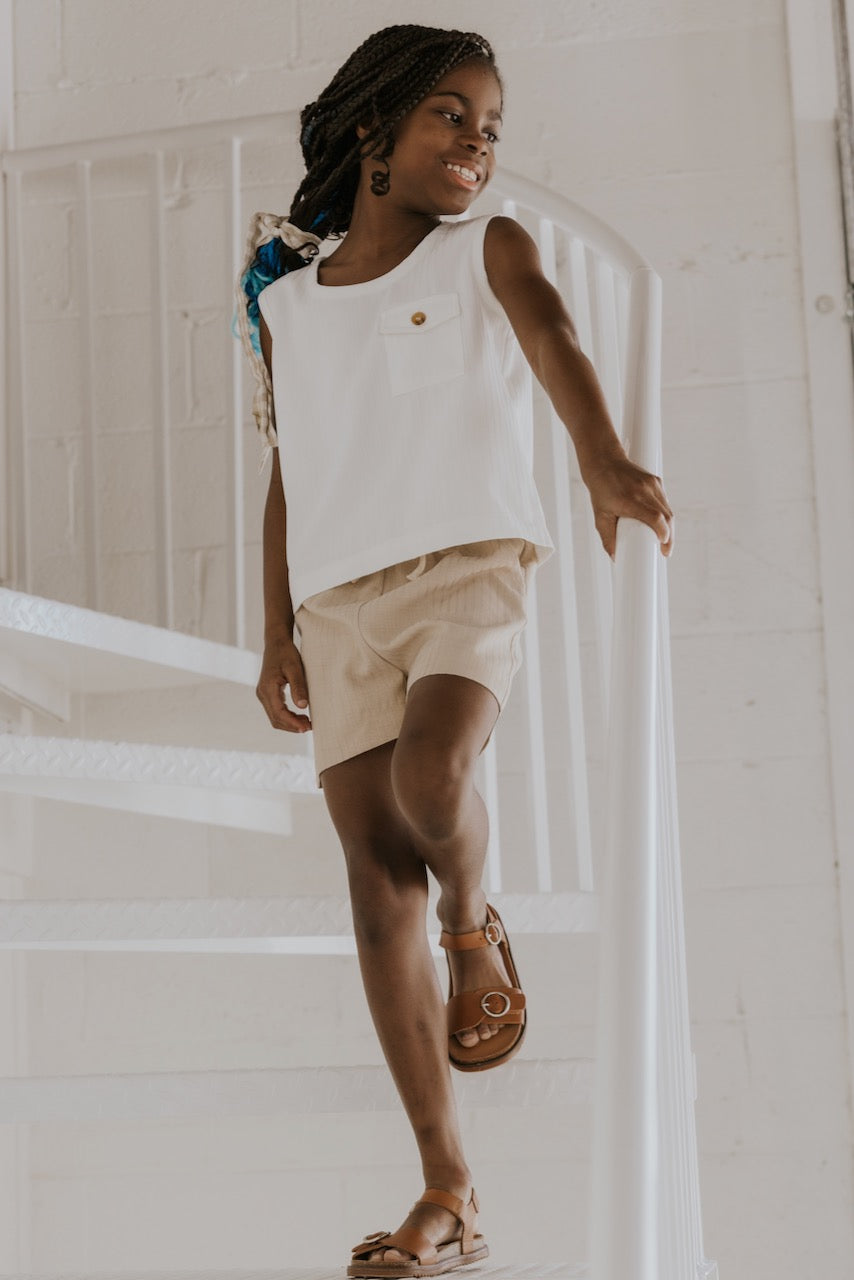 Mac Tie Waist Shorts from ROOLEE
