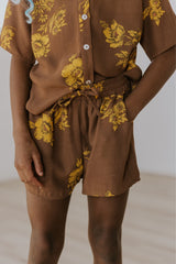 Mini Billie Floral Shorts from ROOLEE