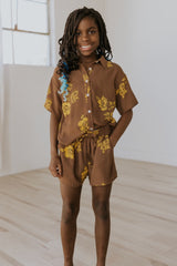 Mini Billie Floral Shorts from ROOLEE