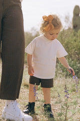 Mini Milo Gingham Shorts from ROOLEE