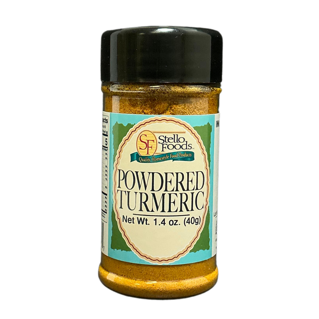 Stello Foods Spices - Turmeric - Powdered 1.4 oz from Stello Foods