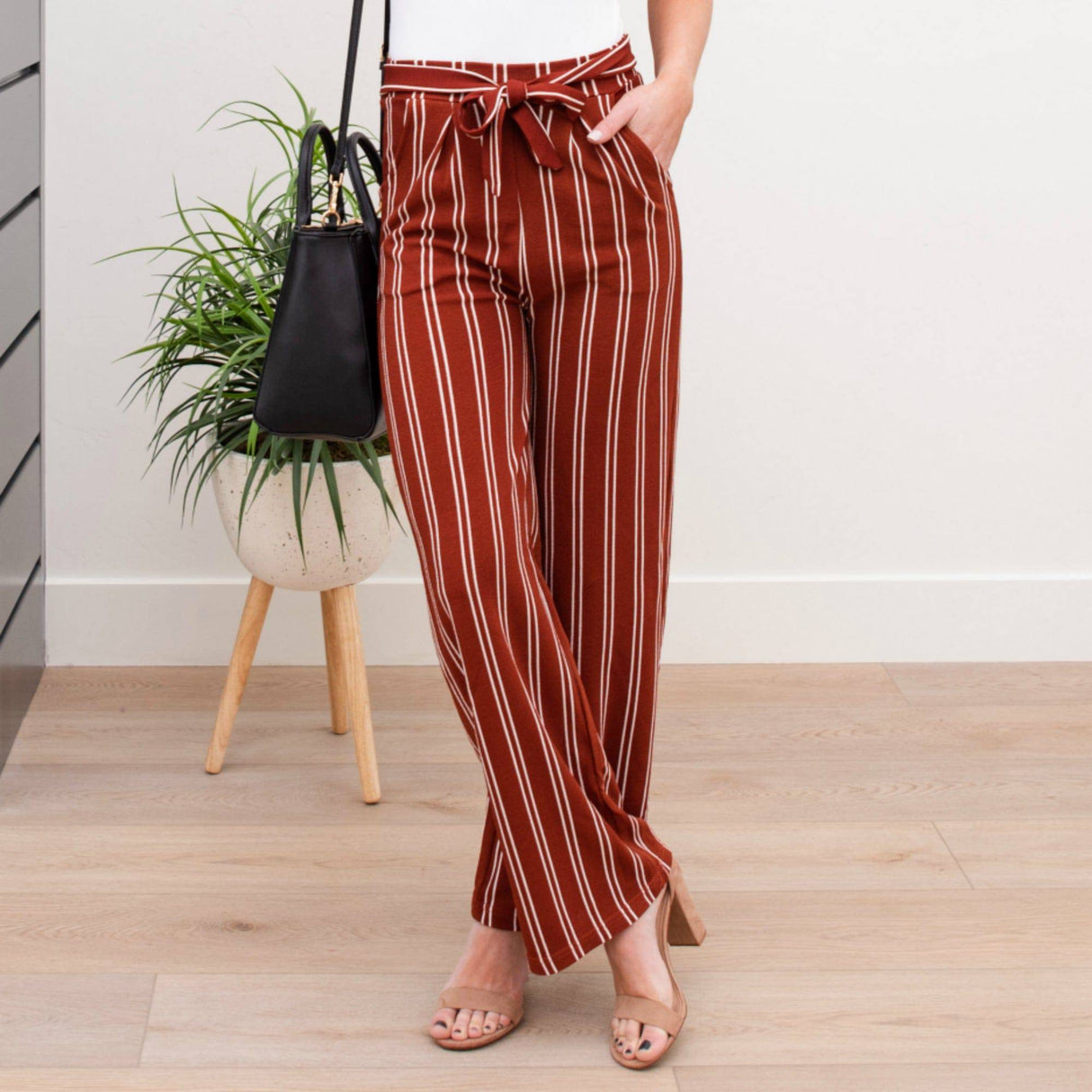 Tie Waist Dress Pant From Truly Contagious