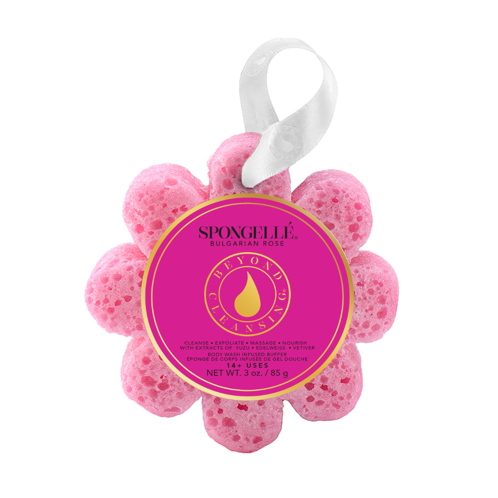 Bulgarian Rose | Wild Flower Bath Sponge From Spongellé